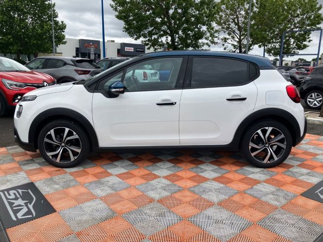 Citroen C3 PureTech 83 SHINE PACK GPS Cam�ra ADML Blanc de 2023