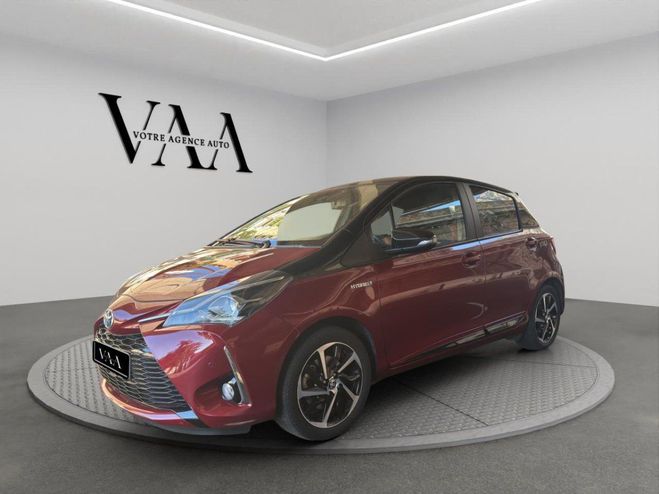 Toyota Yaris Hybrid 100h - BV e-CVT (RC19) III 2011 C ROUGE FONCE de 2019