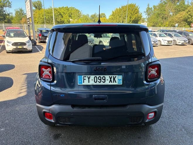 Jeep Renegade 1.3 GSE T4 - 190 - BVA 4xe eAWD  Brookly BLEU FONCE de 2021