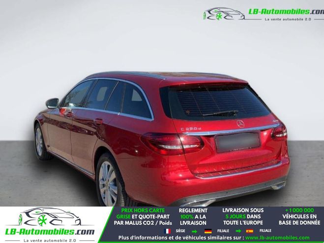 Mercedes Classe C 220 CDI BVA Rouge M�tallique de 2018