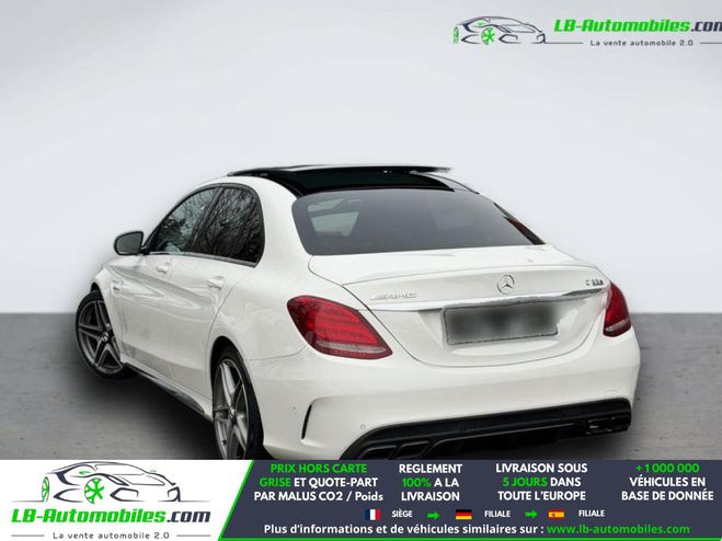 Mercedes Classe C 63 AMG BVA Blanc M�tallique de 2017