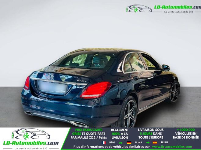 Mercedes Classe C 400 4MATIC BVA Bleu M�tallique de 2016