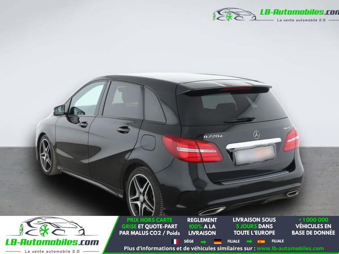Mercedes Classe B 220 CDI BVA Noir M�tallique de 2015