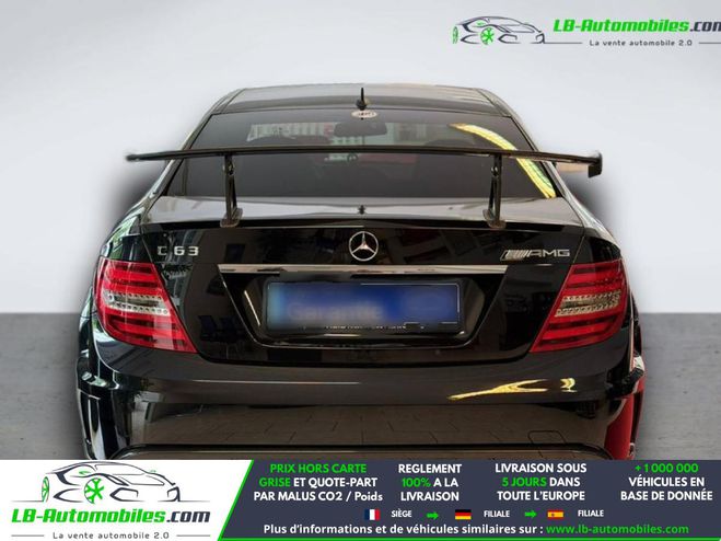 Mercedes Classe C 63 AMG A Noir M�tallique de 2012
