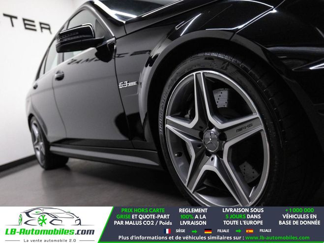 Mercedes Classe C 63 AMG A Noir M�tallique de 2011