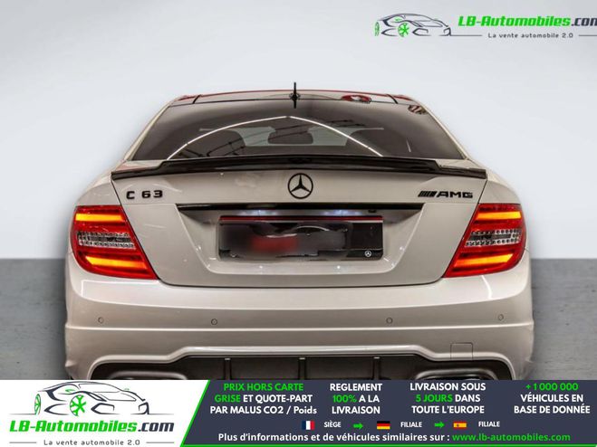 Mercedes Classe C 63 AMG A Blanc M�tallique de 2014