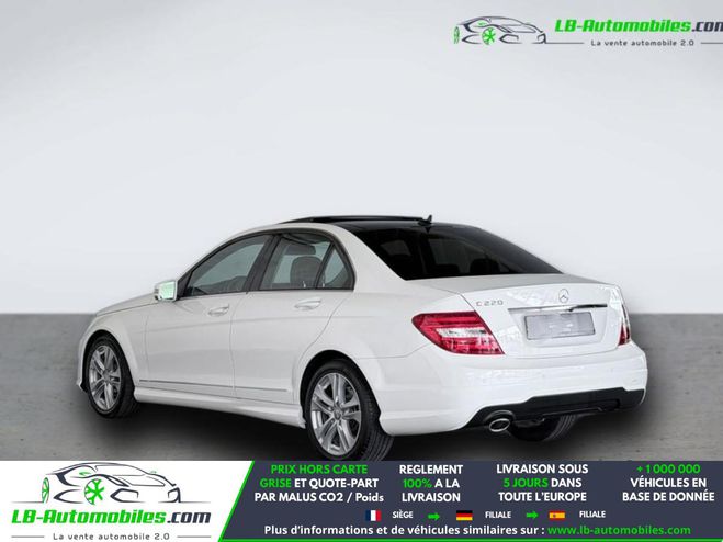 Mercedes Classe C 220 CDI BVA Blanc de 2013