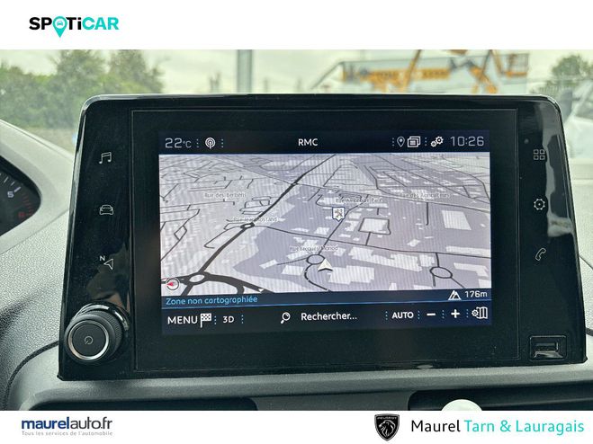 Peugeot Partner PARTNER FOURGON STANDARD 650 KG BLUEHDI  White de 2022