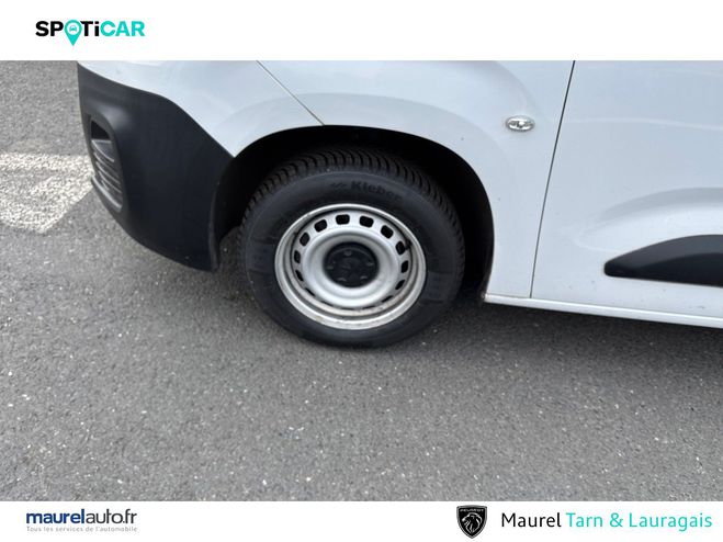 Peugeot Partner PARTNER FOURGON STANDARD 650 KG BLUEHDI  White de 2022