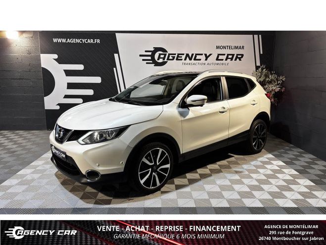 Nissan Qashqai 1.2 DIG-T 115ch X-Tronic Tekna - Toit Pa BLANC de 2016