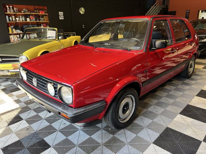 Volkswagen Golf II 5p 1,8 90ch Bvm, Rare version Synchro Rouge de 1988