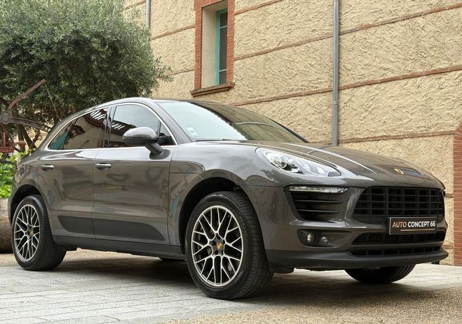 Porsche Macan S 3.0D V6 258ch PDK Gris de 2015