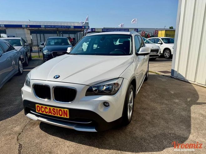 BMW X1 20D 163CV SDRIVE /CUIR /GPS/ REGUL / ENT Blanc de 2012