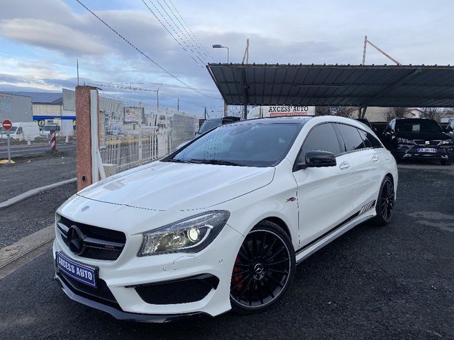 Mercedes Classe CLA CLASSE SHOOTING BRAKE 45 AMG Speedshift  Blanche de 2016
