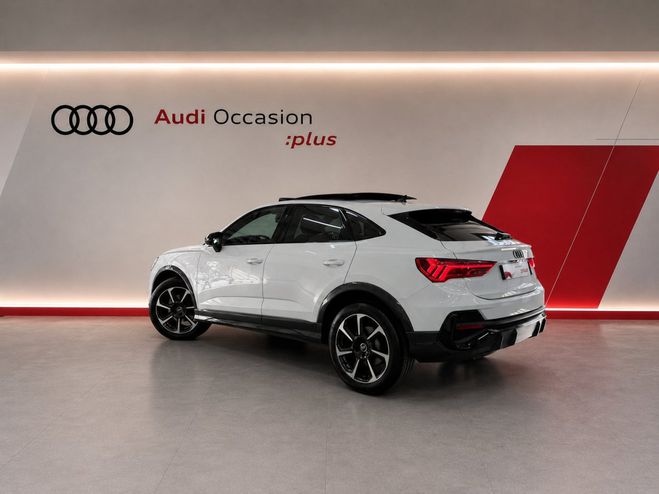 Audi Q3 Sportback 35 TFSI 150 ch S tronic 7 S li Blanc de 2024