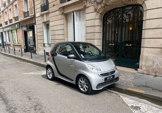 Smart Fortwo Coup� Passion 71Ch MHD- TOIT PANORAMIQUE Gris de 2013