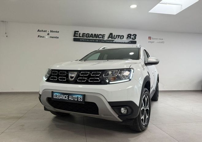 Dacia Duster 1.5 BLUE DCI 115 PRESTIGE 4X4 ATTELAGE C Blanc de 2020