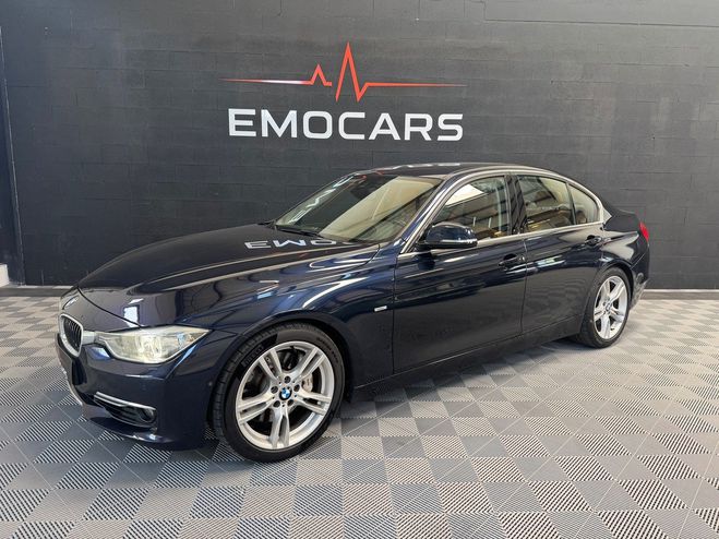 BMW Serie 3 335i ActiveHybrid Luxury ? 340 ch Suivi  Bleu Fonc� de 2014