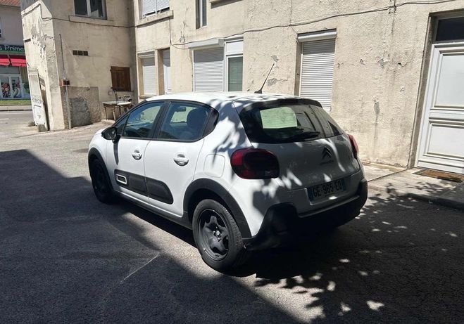 Citroen C3 2 places 1.5 blue hdi 100 feel 01-2022 p Blanc de 2022