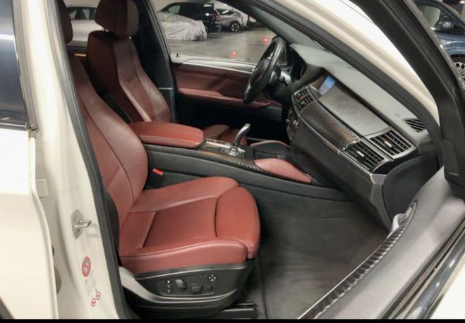 BMW X6 (E71) XDRIVE30DA 245CH EXCLUSIVE Blanc de 2010