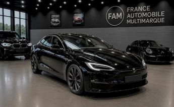  Voir d&eacute;tails -Tesla Model S 100 kWh Tri-Motor Plaid &agrave; Sabl�-sur-Sarthe (72)