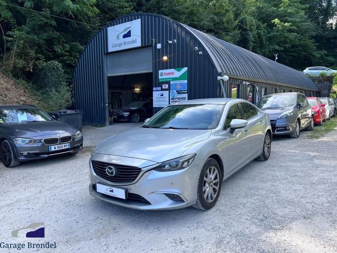 Mazda 6 2.2 TD 150cv Center-Line BVA 3�me Main Gris de 2016