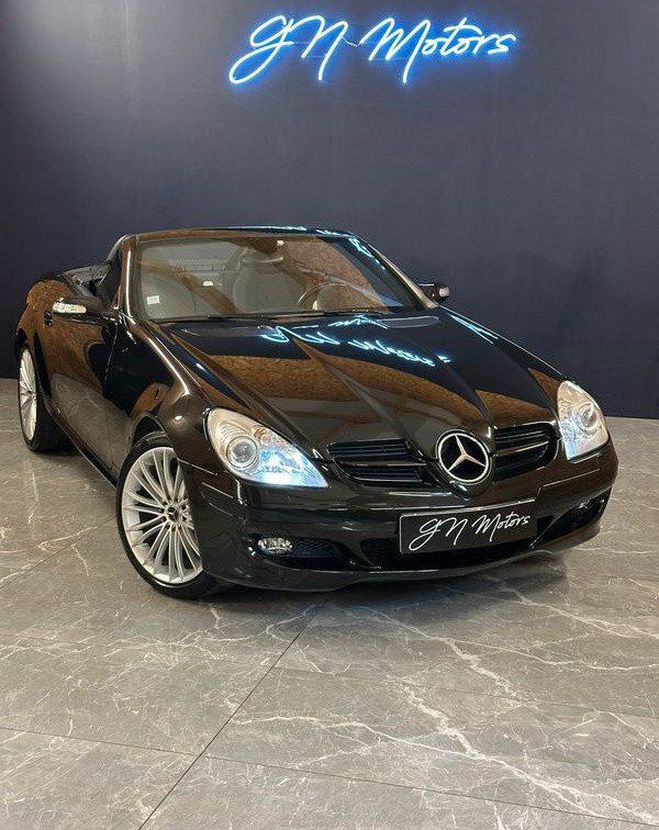 Mercedes Classe SLK Classe 200K Origine France Suivi d'entre Noir de 2006
