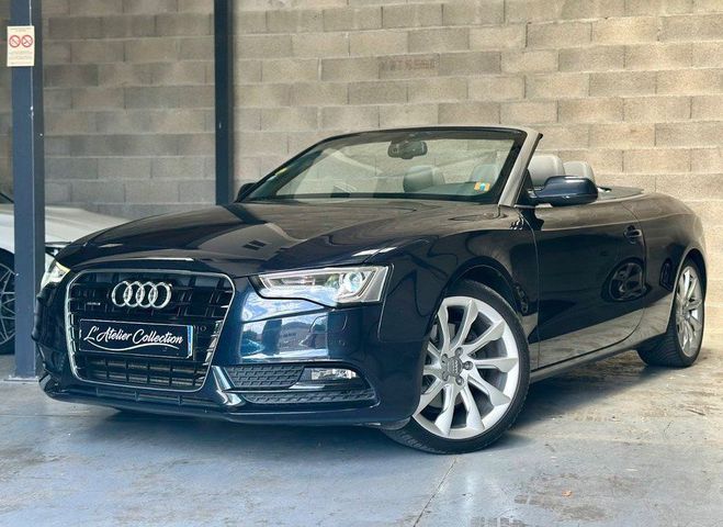 Audi A5 CABRIOLET 3.0 TDI v6 quattro S-tronic AM Bleu de 2015