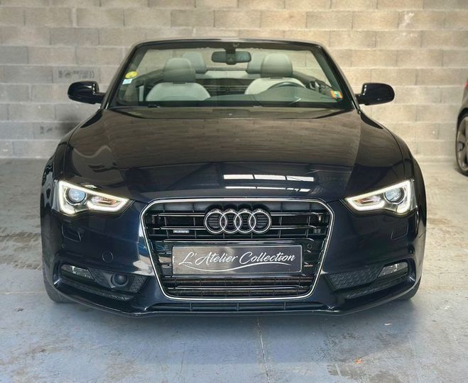 Audi A5 CABRIOLET 3.0 TDI v6 quattro S-tronic AM Bleu de 2015