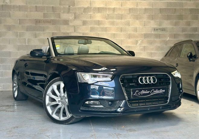 Audi A5 CABRIOLET 3.0 TDI v6 quattro S-tronic AM Bleu de 2015