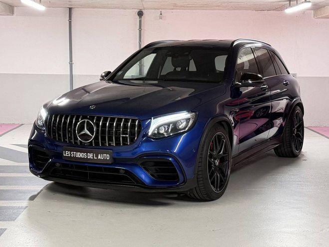 Mercedes GLC 63 AMG S 510ch 4Matic+ 9G-Tronic BLEU de 2017