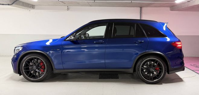 Mercedes GLC 63 AMG S 510ch 4Matic+ 9G-Tronic BLEU de 2017