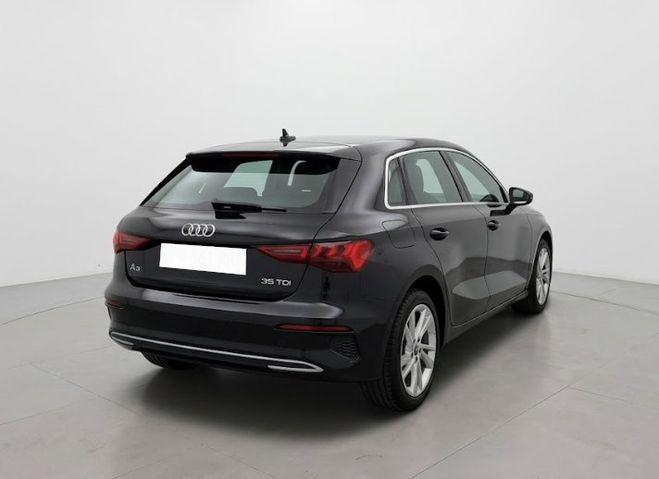 Audi A3 Sportback 2.0 TDI 150 Design Luxe S tron Noir de 2021