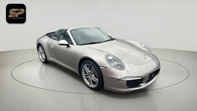 Porsche 911 TYPE 991 Carrera Cabriolet * PDK * 349 c Gris de 2012