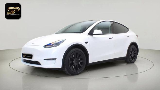 Tesla Model Y Grande Autonomie AWD * 351 ch * Autopilo Blanc de 2021