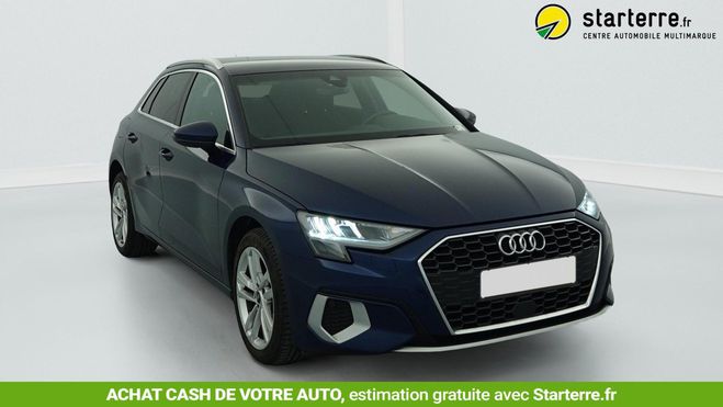 Audi A3 Sportback 30 TDI 116 S tronic 7 Design Bleu de 2022
