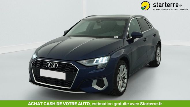Audi A3 Sportback 30 TDI 116 S tronic 7 Design Bleu de 2022