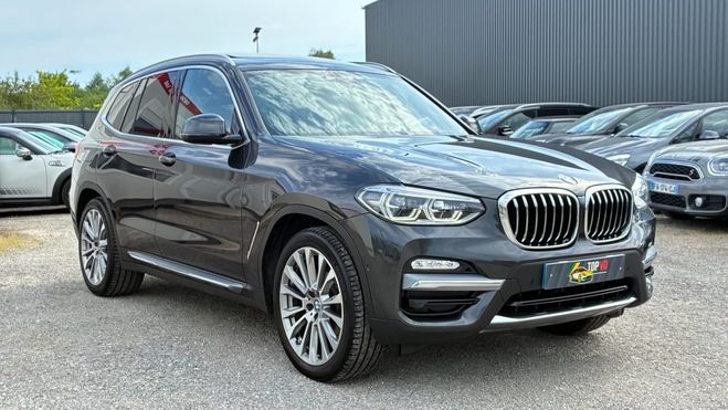 BMW X3 20d 190ch xDrive BVA8 Luxury Noir M�tallis� de 2018