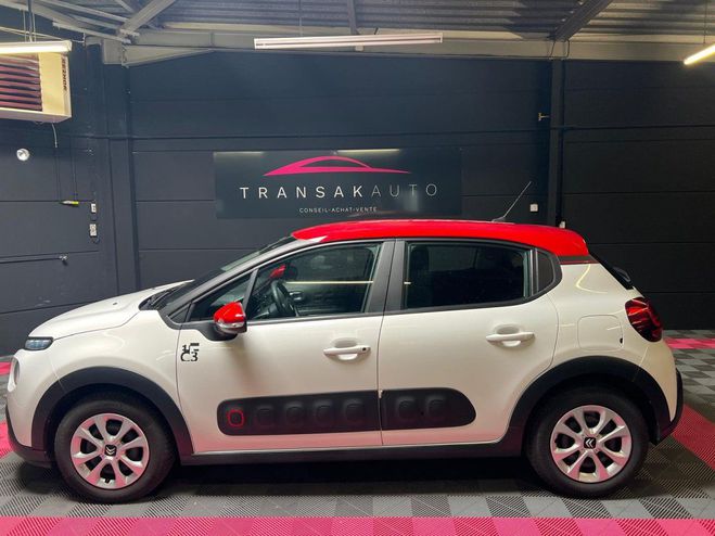 Citroen C3 1.2 82ch / SS BVM5 Graphic / 109 000 km  Blanc de 2018