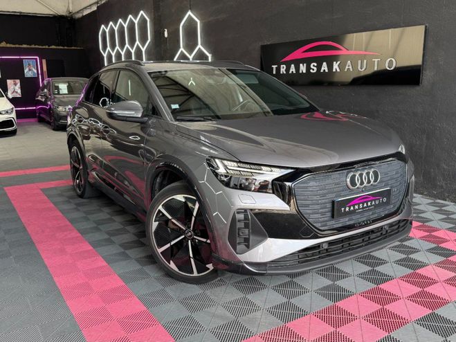 Audi Q4 E-Tron S LINE 40 204 ch 82 kWh Camera de Gris de 2022