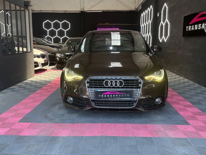 Audi A1 1.6 TDi 105 ch S LINE ~ BLUETOOTH ~ SIEG Marron de 2010