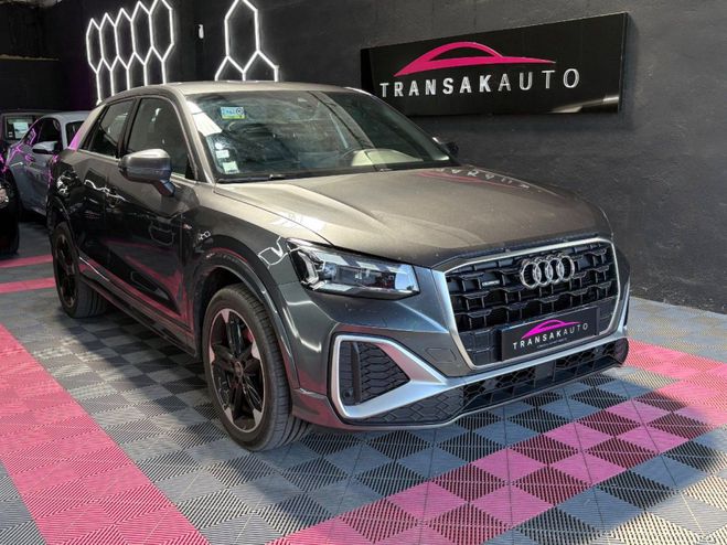 Audi Q2 35 TDi 150 ch Stronic7 S LINE PLUS ~ HAY Gris de 2021