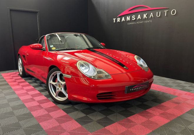Porsche Boxster 2.7i 220ch SUIVI COMPLET IMS � JOUR R�VI Rouge de 2003