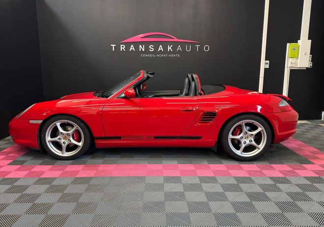 Porsche Boxster 2.7i 220ch SUIVI COMPLET IMS � JOUR R�VI Rouge de 2003