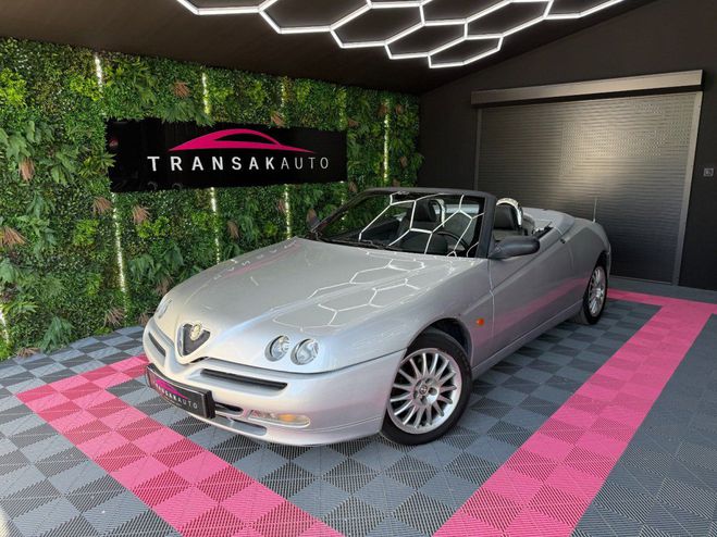 Alfa romeo Spider 1.8i 16V TS - 144 ch - D�capotable - Cli Gris de 1999