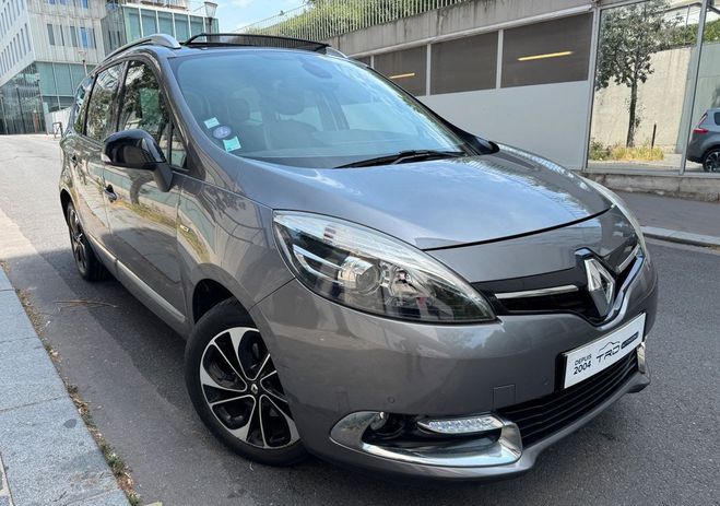 Renault Grand Scenic iii (2) 1.2 tce 130 energy bose edition  Gris de 2016