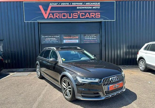 Audi A6 Allroad 3.0 V6 TDI 218 CH AVUS QUATTRO S TRONIC  Noir de 2018