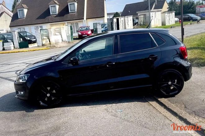 Volkswagen Polo 1.6 TDI 105 CR FAP SPORTLINE Noir de 2009