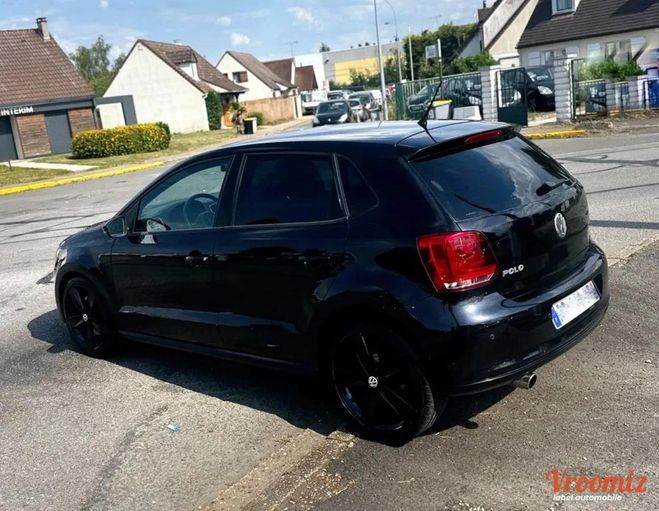 Volkswagen Polo 1.6 TDI 105 CR FAP SPORTLINE Noir de 2009