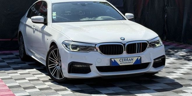 BMW Serie 5 (G30) 520DA 190CH M SPORT STEPTRONIC Blanc de 2020